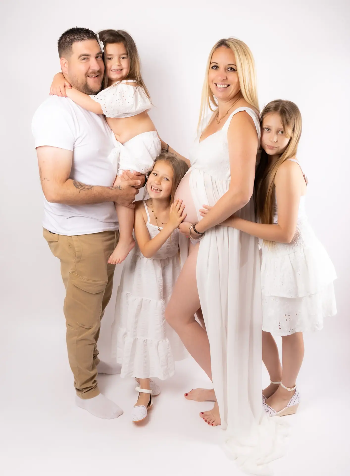 photo de grossesse en famille aix en provence
